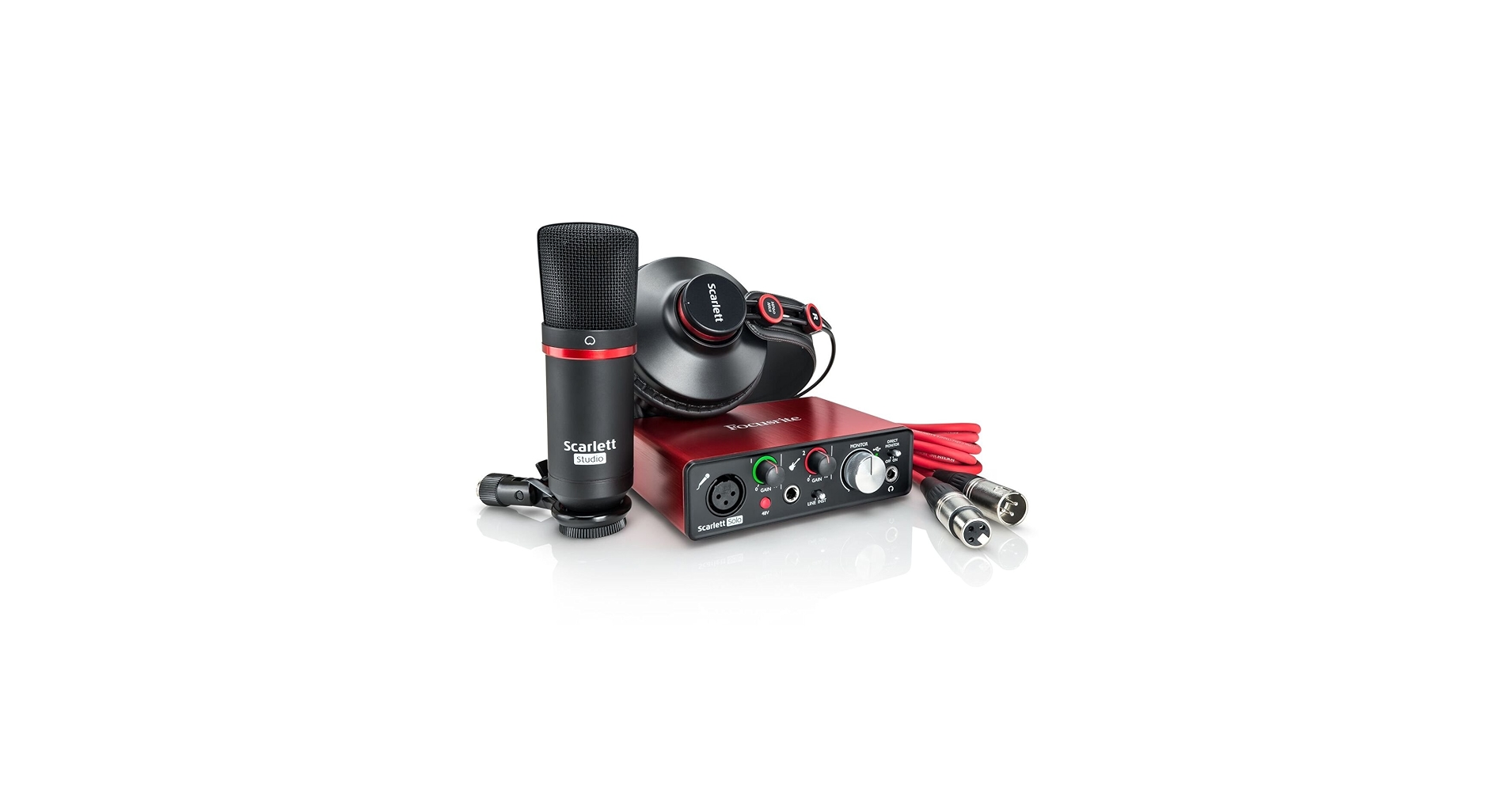 Amazon.com: Focusrite Scarlett Solo Studio (2nd Gen) USB